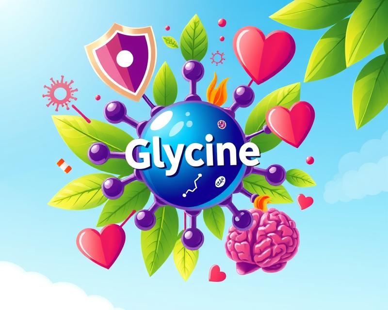 Glicyna – kluczowy aminokwas i jego prozdrowotne właściwości