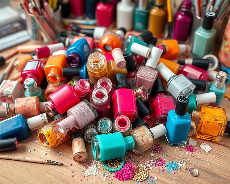 Jak wykorzystać stare lakiery do paznokci? 20 kreatywnych pomysłów