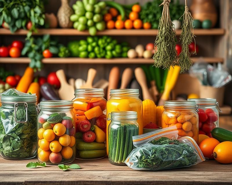 Jak skutecznie przechowywać żywność? Metody i zasady konserwacji