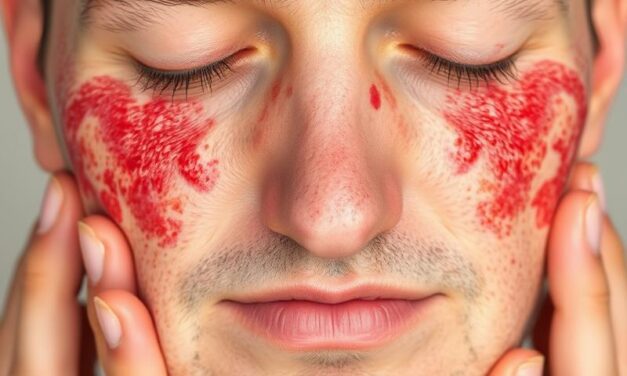 Łojotokowe zapalenie skóry twarzy – objawy, leczenie i pielęgnacja