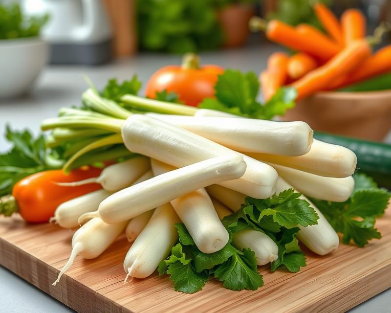 Rzodkiew japońska – zdrowotne właściwości i wartości odżywcze