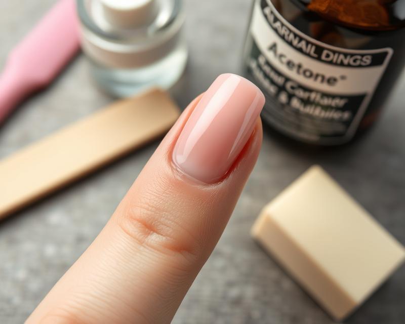 Jak prawidłowo odtłuścić paznokcie przed nałożeniem hybrydy?