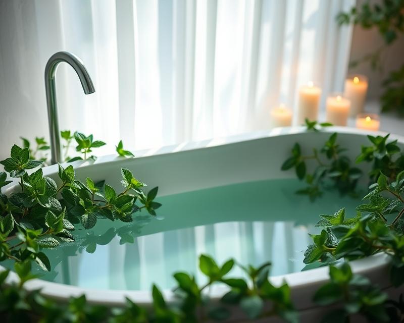 Olejek miętowy do kąpieli – właściwości, zastosowanie i korzyści