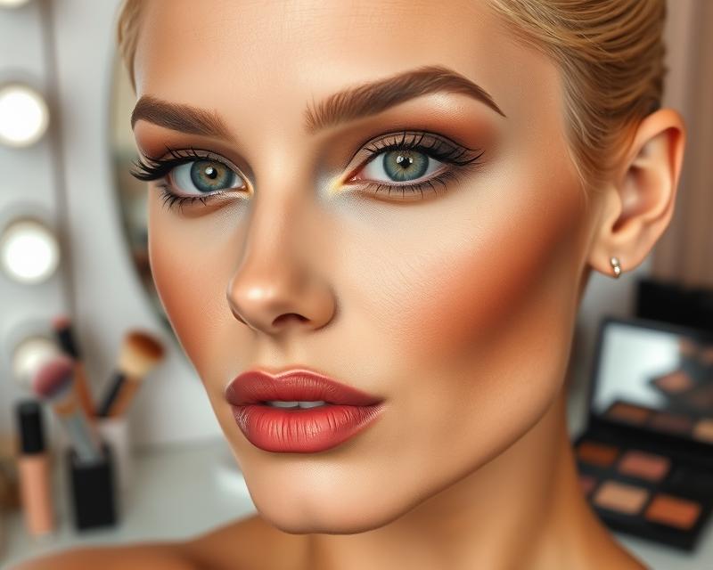 Konturowanie pociągłej twarzy: Praktyczny przewodnik krok po kroku