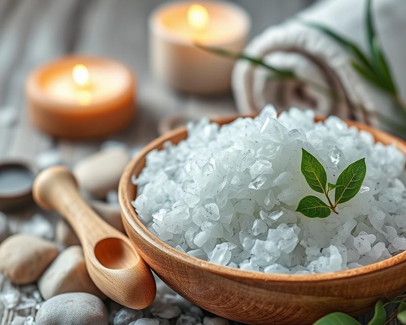 Peeling z soli morskiej – właściwości, zastosowanie i efekty